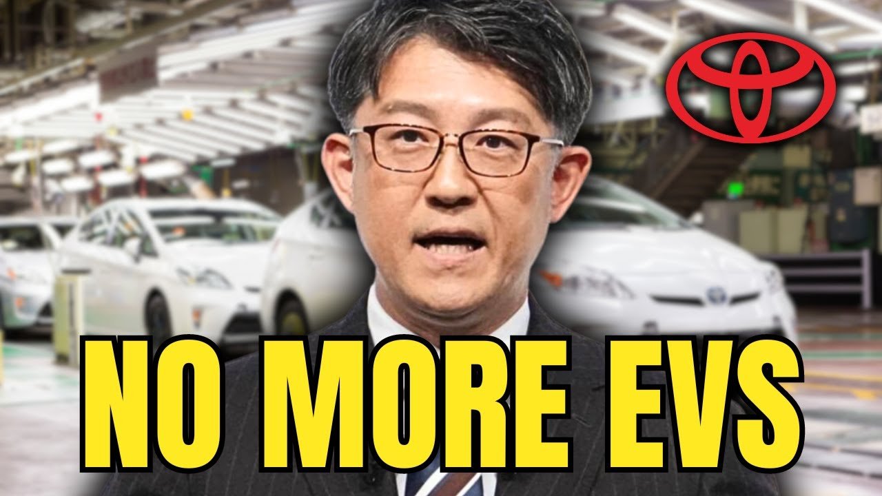 Toyota's Shocking WARNING To All EV Makers!