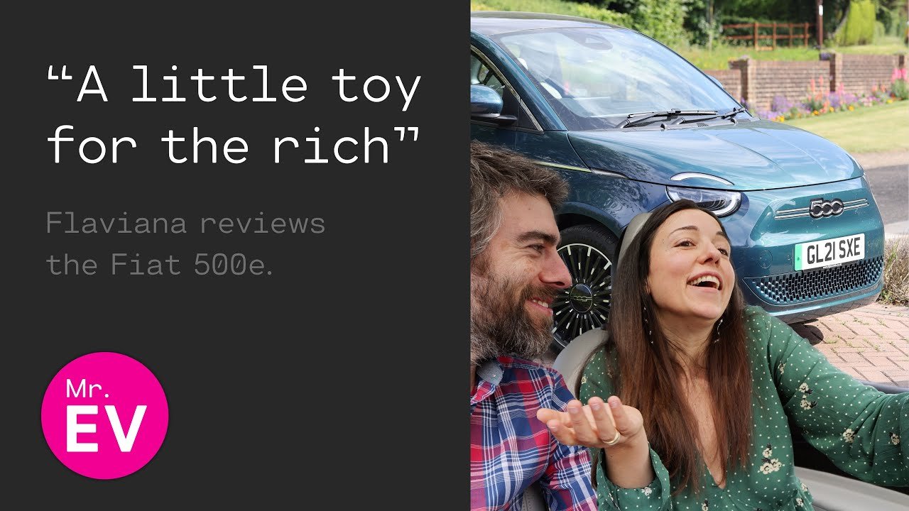 Mrs. EV reviews the Fiat 500e