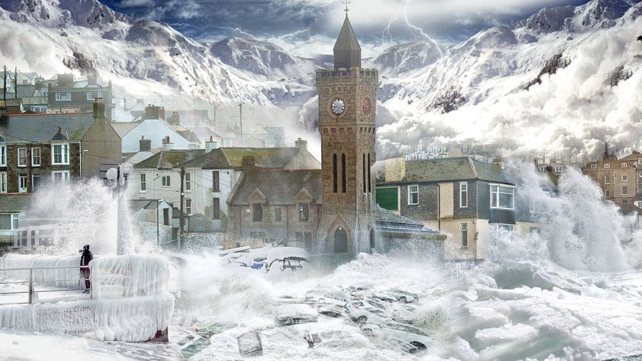 Most blizzard in history. Germany