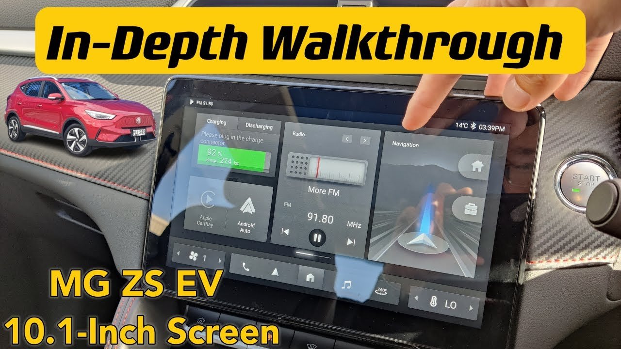 NEW 2023 MG ZS EV — 10.1 Inch Screen Full Tutorial Walkthrough — User Manual