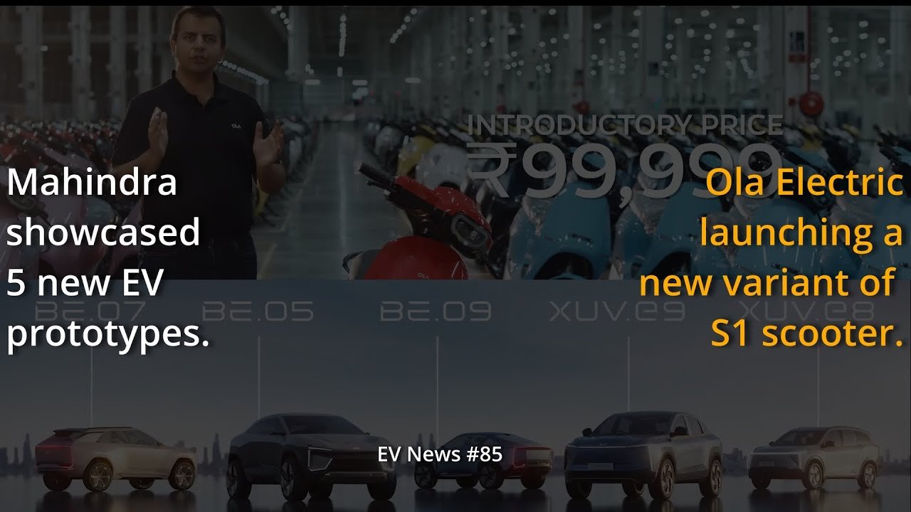 FuMo EV News #85 – Mahindra's 5 new EVs, Ola's new price and a new variant, Triton hydrogen scooter