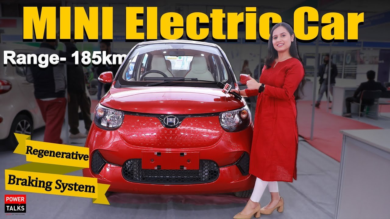 Mini Electric Car | Regenerative Braking system | Range 185 km | Not made in India