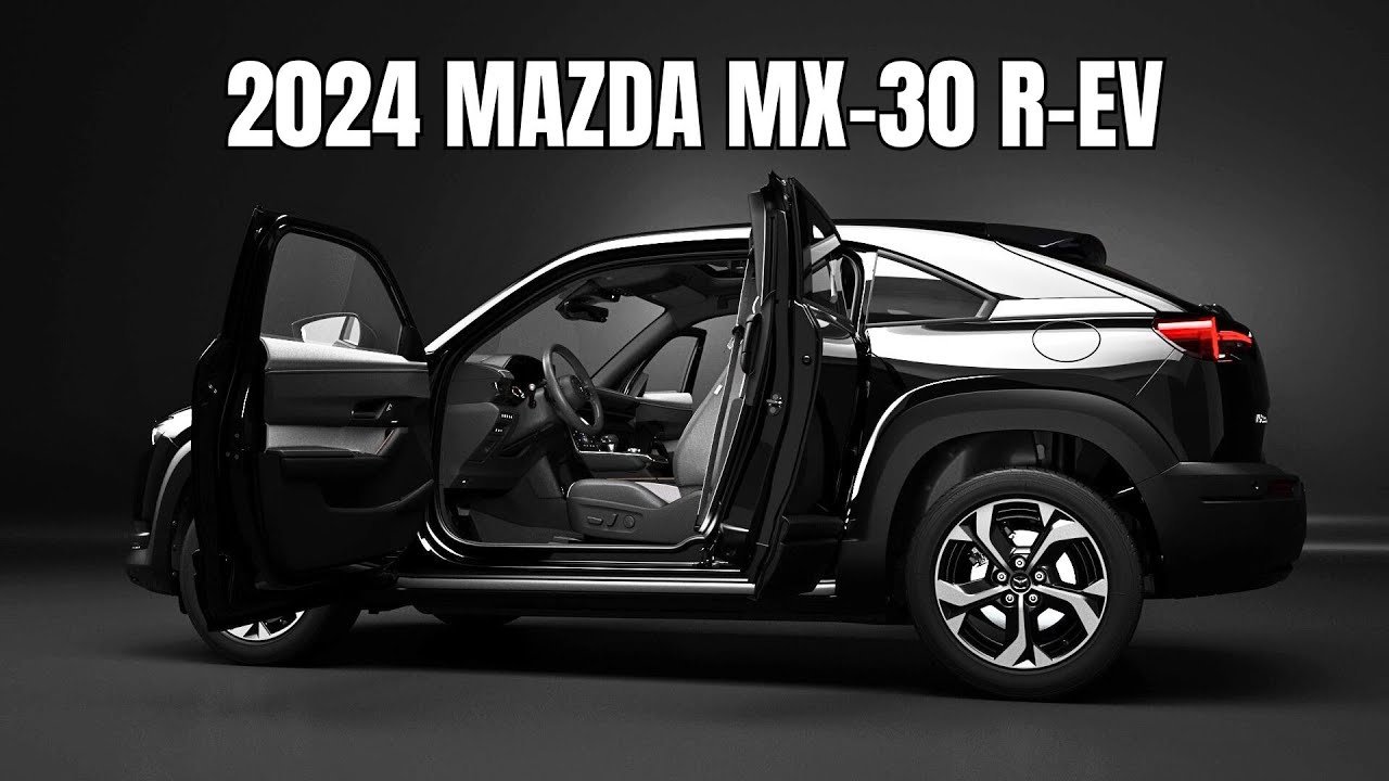 New 2024 Mazda MX-30 R-EV – Small City Electric SUV | Single-Rotary Gasoline Engine