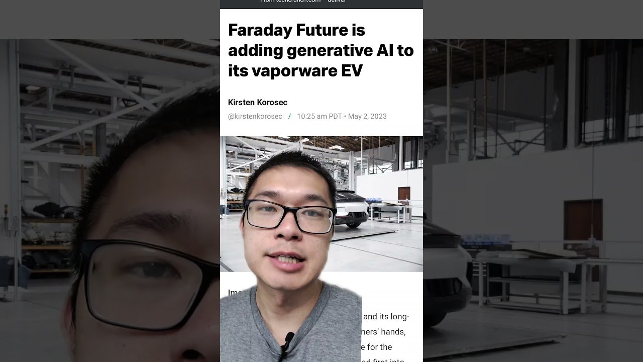 Faraday Future is trying to bring Generative AI to their EVs?