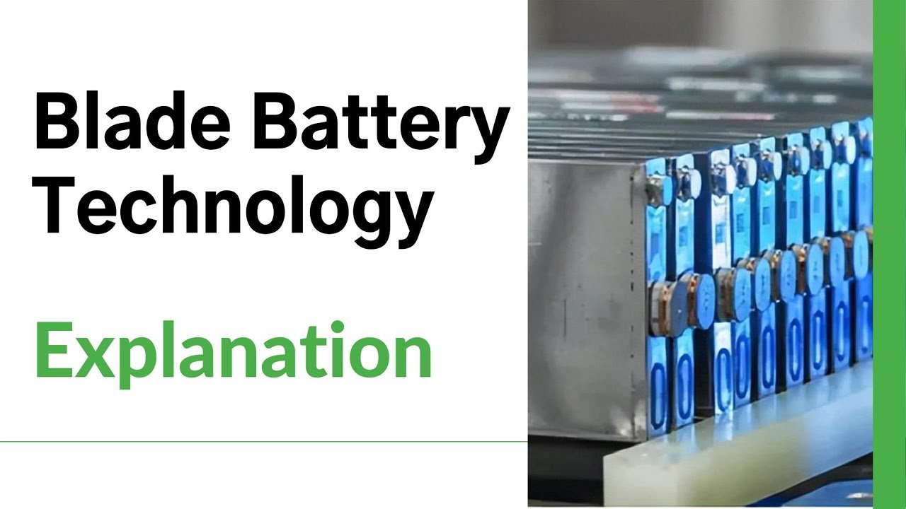 New EV Battery Technology Not Only for Electric Cars – Blade Battery Explained #evbattery #battery
