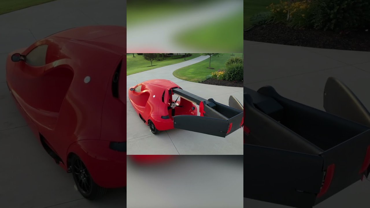 This car has the most unusual shape for a reason