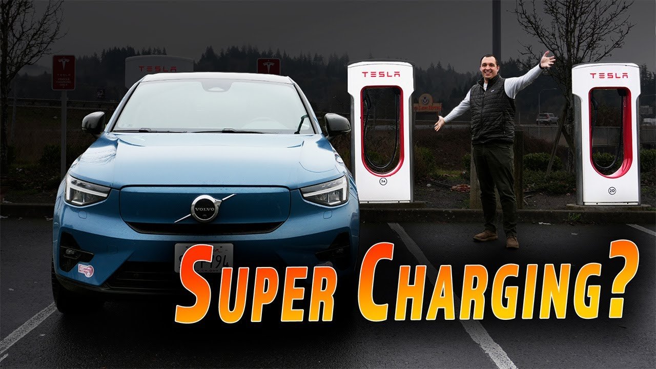 Tesla Powered Volvo | C40 Recharge Road Trip
