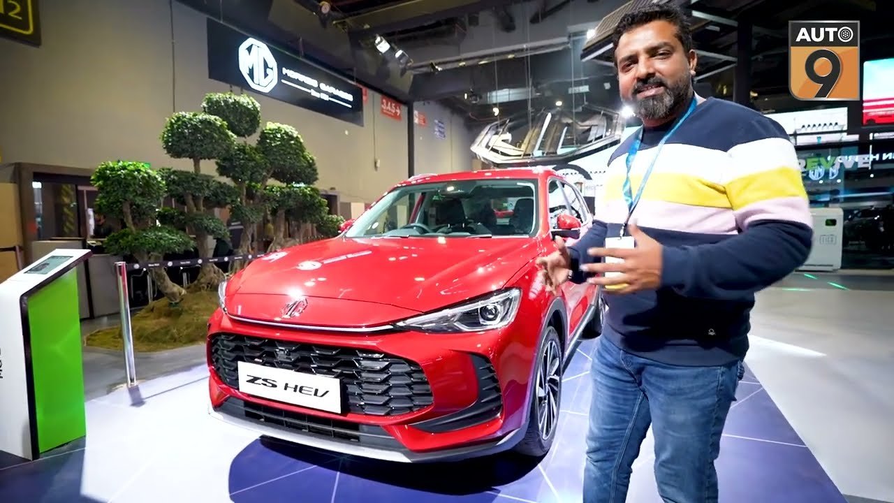 MG ZS Hybrid EV Revealed In Auto Expo 2025 | Bharat Mobility Global Expo 2025 #mg #autoexo2025