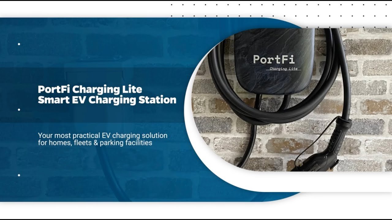 Introducing PortFi Smart EV Charging Station
