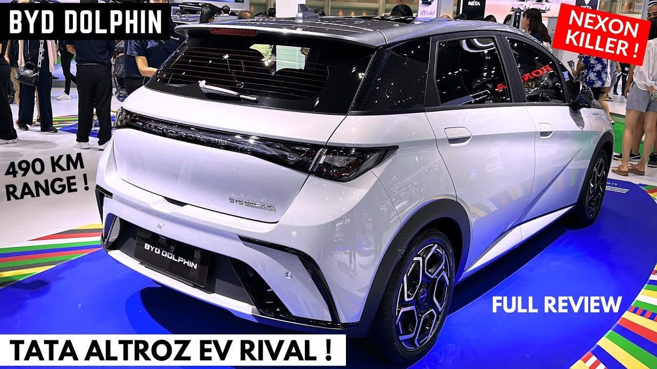 2024 BYD Dolphin Electric Hatchback – Rs 12 Lakh Electric Car | Tata Altroz EV & Tata Nexon Electric