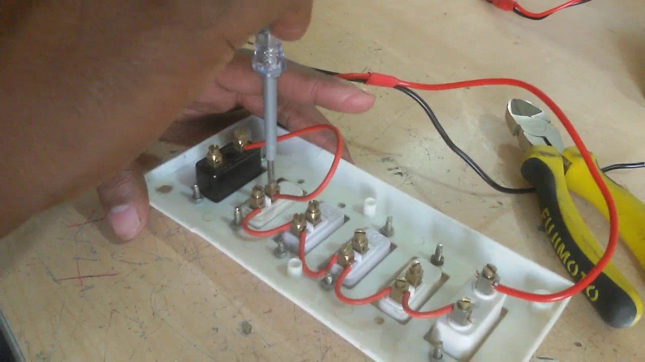 how to connect switch board |