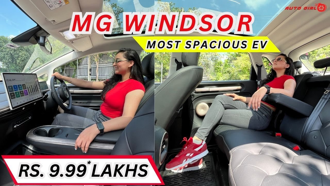 MG Windsor EV – Most Feature Loaded Electric Car in 9.99 lakhs | Nexon EV Rival