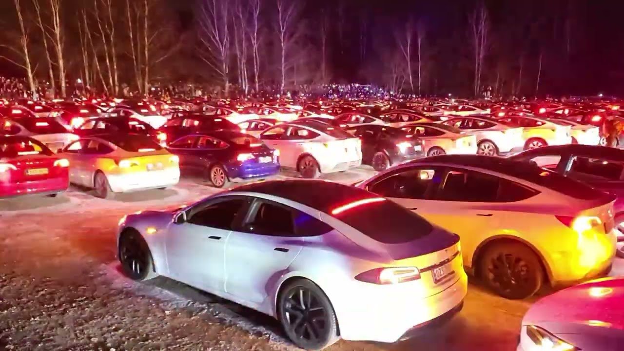 Tesla Light Show World Record – Finland