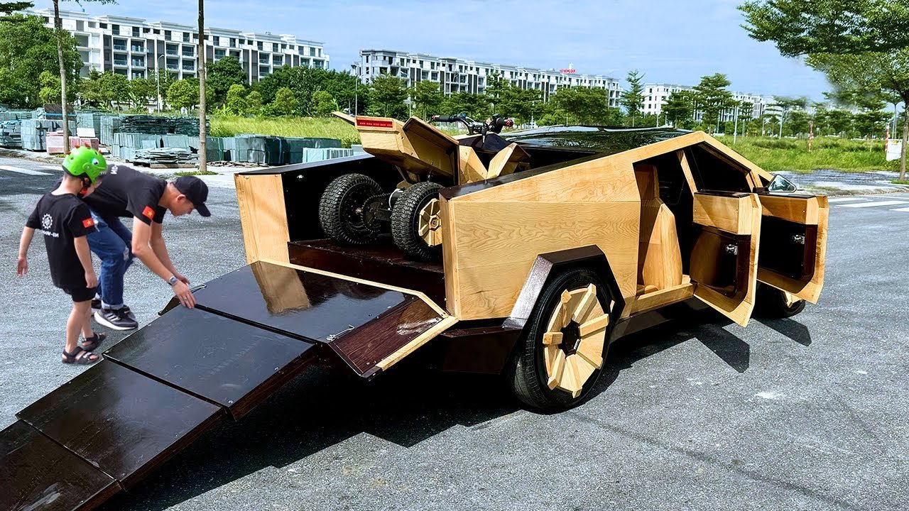 102 Days Build Tesla CyberTruck – The Most Awaited Car Of 2023-2024