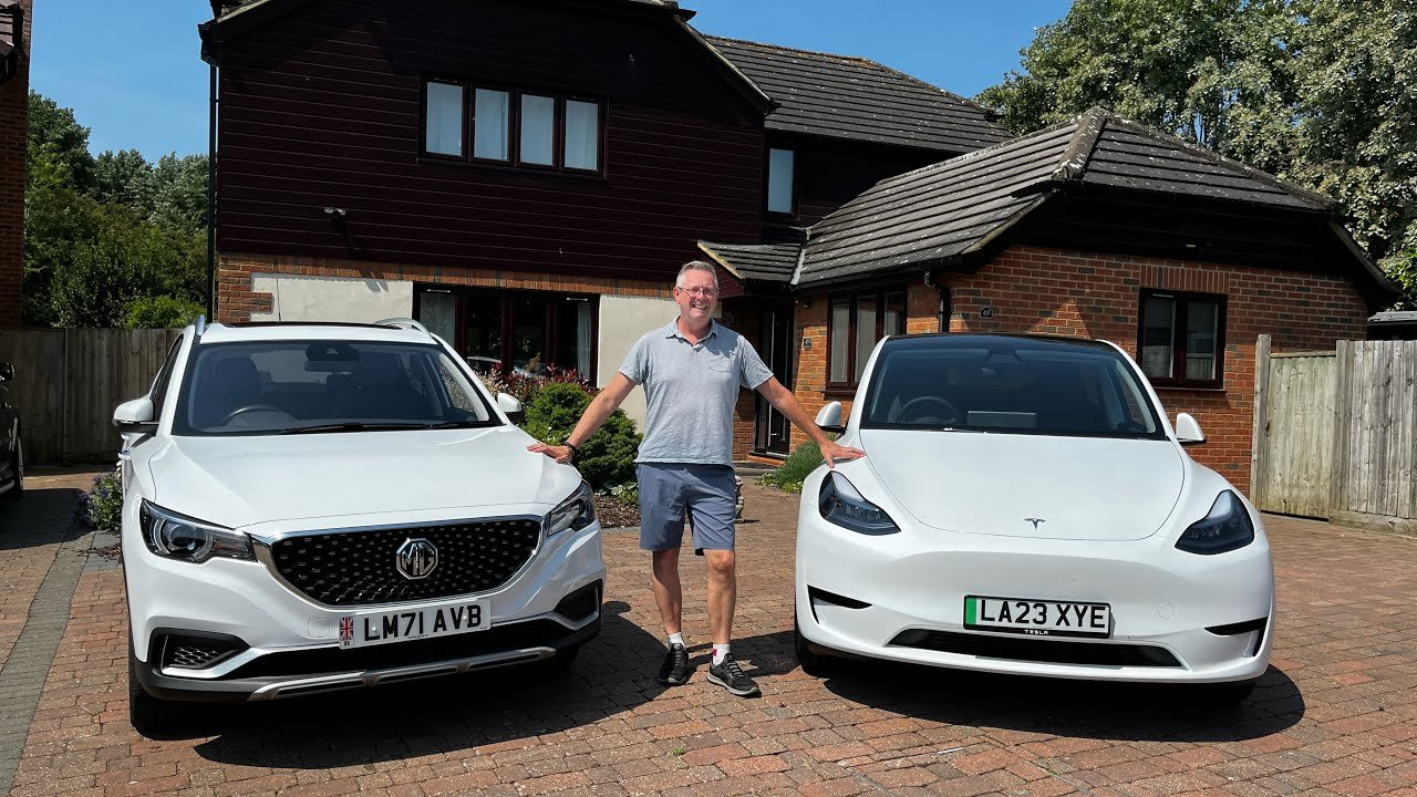 MG ZS EV compared to Tesla Model Y 2023