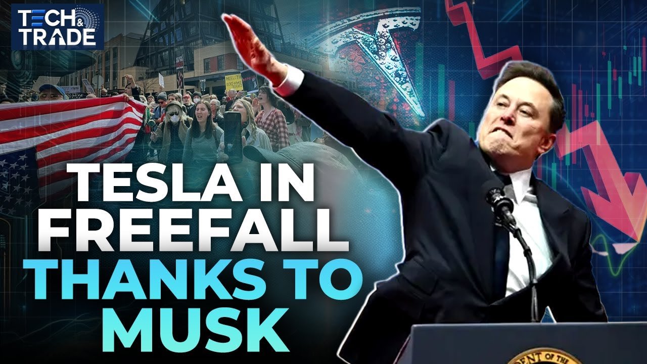 Tesla’s Crisis Deepens as Elon Musk’s Politics Spark Outrage | Firstpost Tech & Trade | N18G
