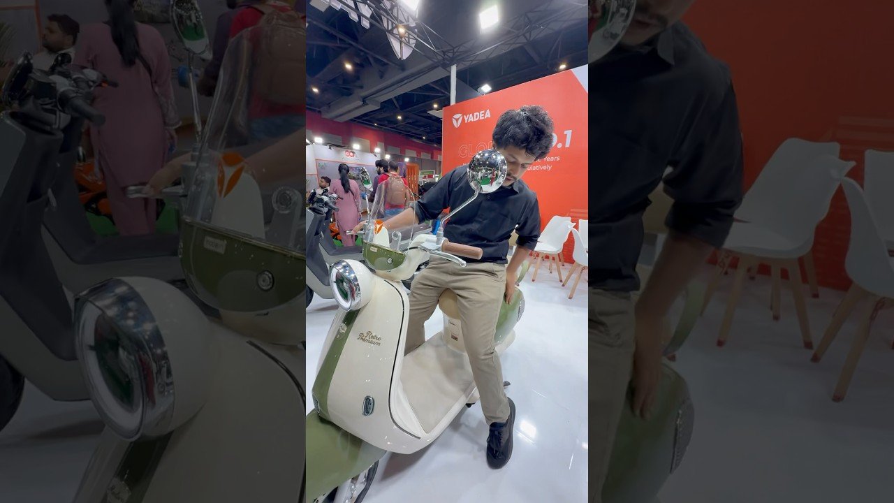 Yadea ki Nayi Electric Scooty, Classic Retro Design with premium looks #shubzgadgets