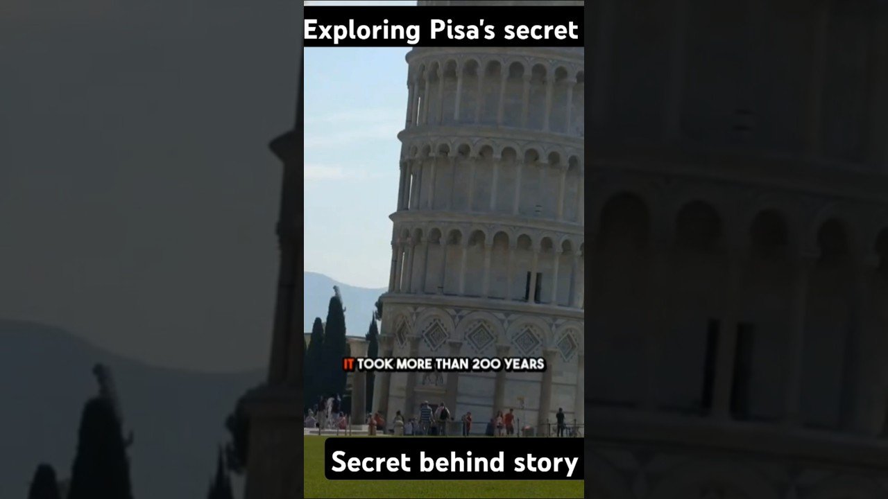 Pisa’s Secret #reels #vlog #youtube #travel #travelvlog #facts #history #youtube #travel #updatenews
