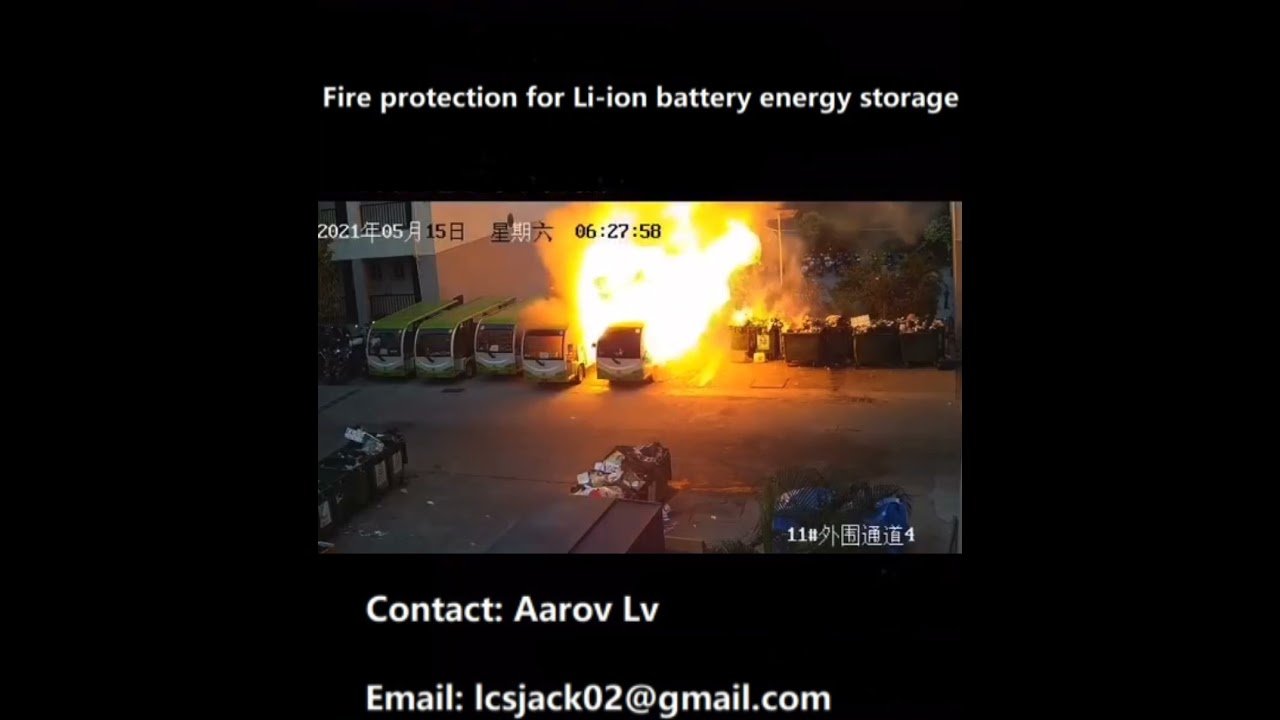Electric vehicle battery fires