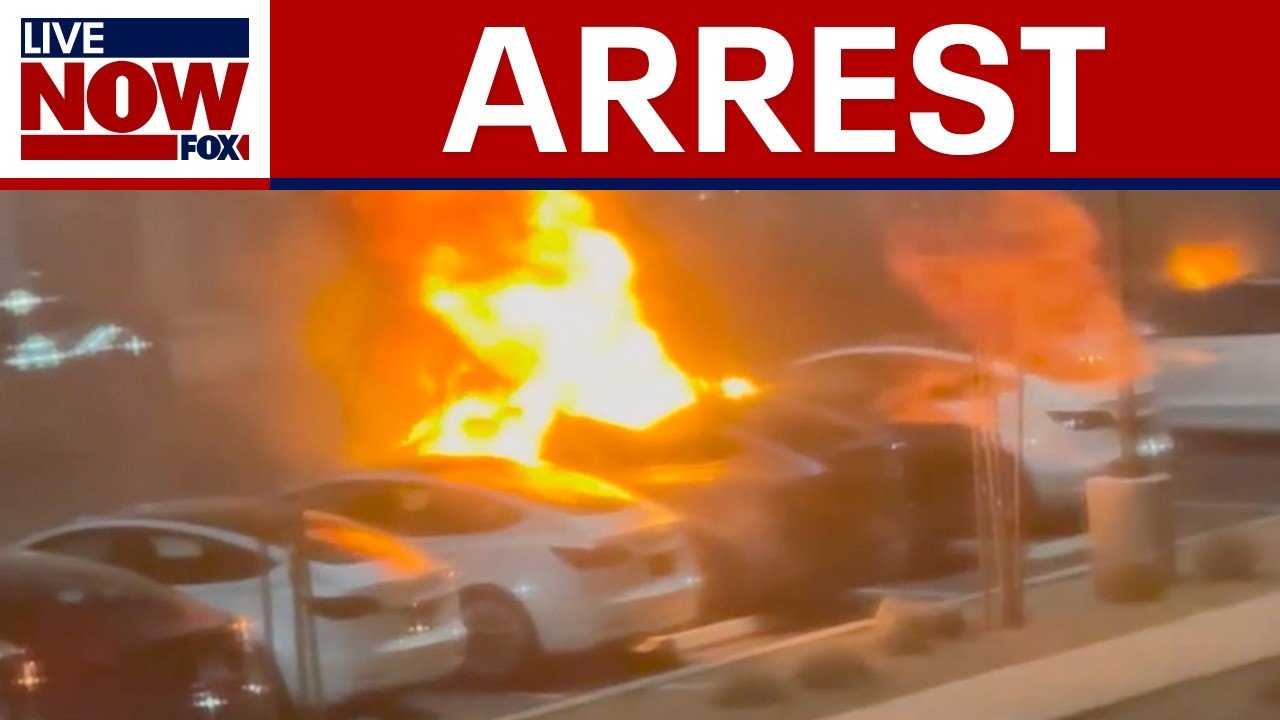 Tesla attack in Las Vegas: Suspect arrested | LiveNOW from FOX