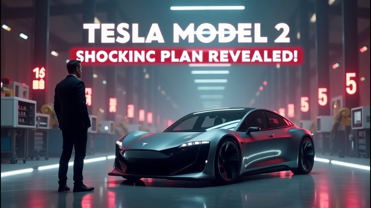 Elon Musk Reveals Shocking New Plan for 2025 Tesla Model 2 Production