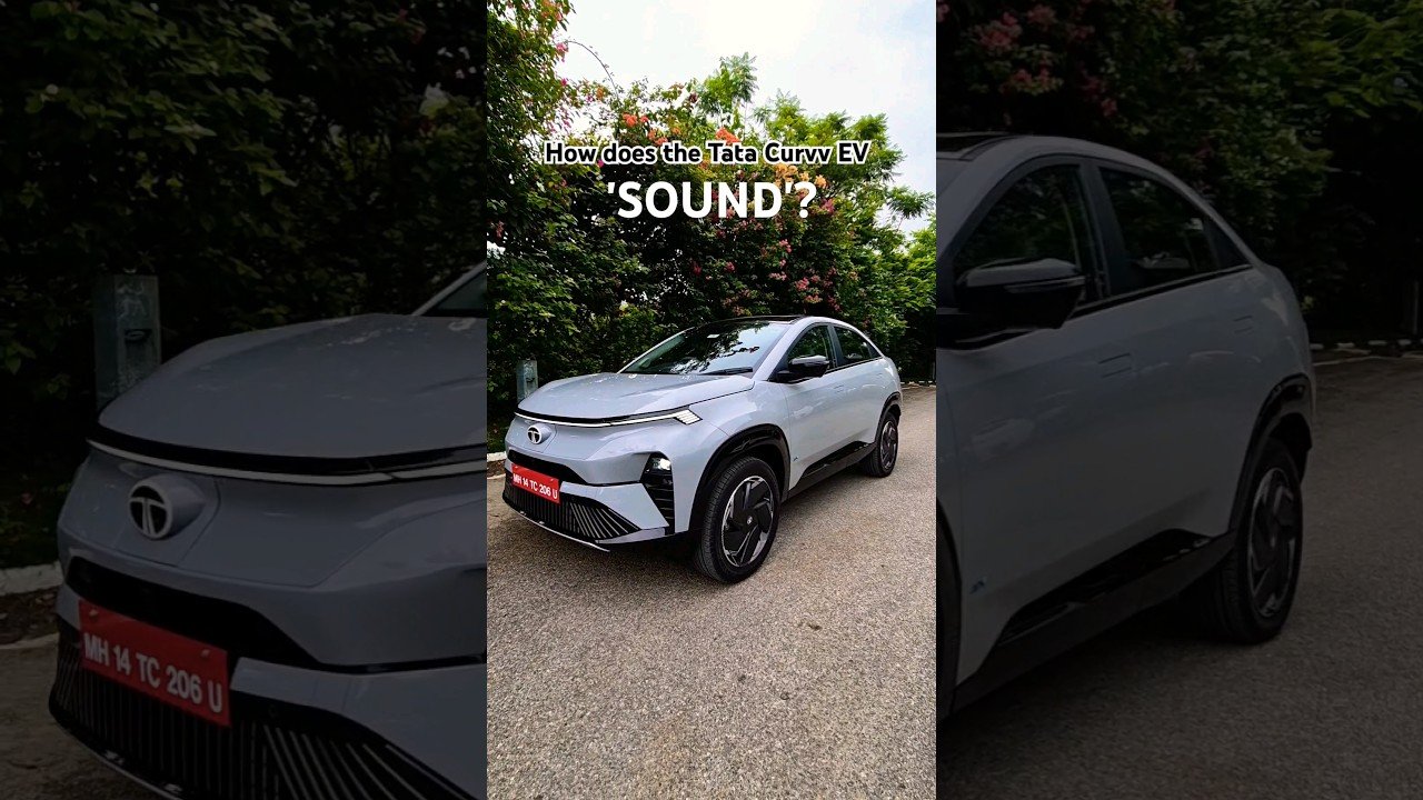 How does the Tata Curvv EV ‘SOUND ‘? #tatacurvvev #curvv #tatacurvv #tata #ev #shorts
