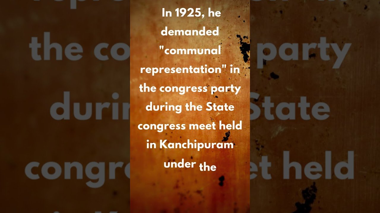 Periyar E.V.Ramasamy | Short Notes | Tnpsc