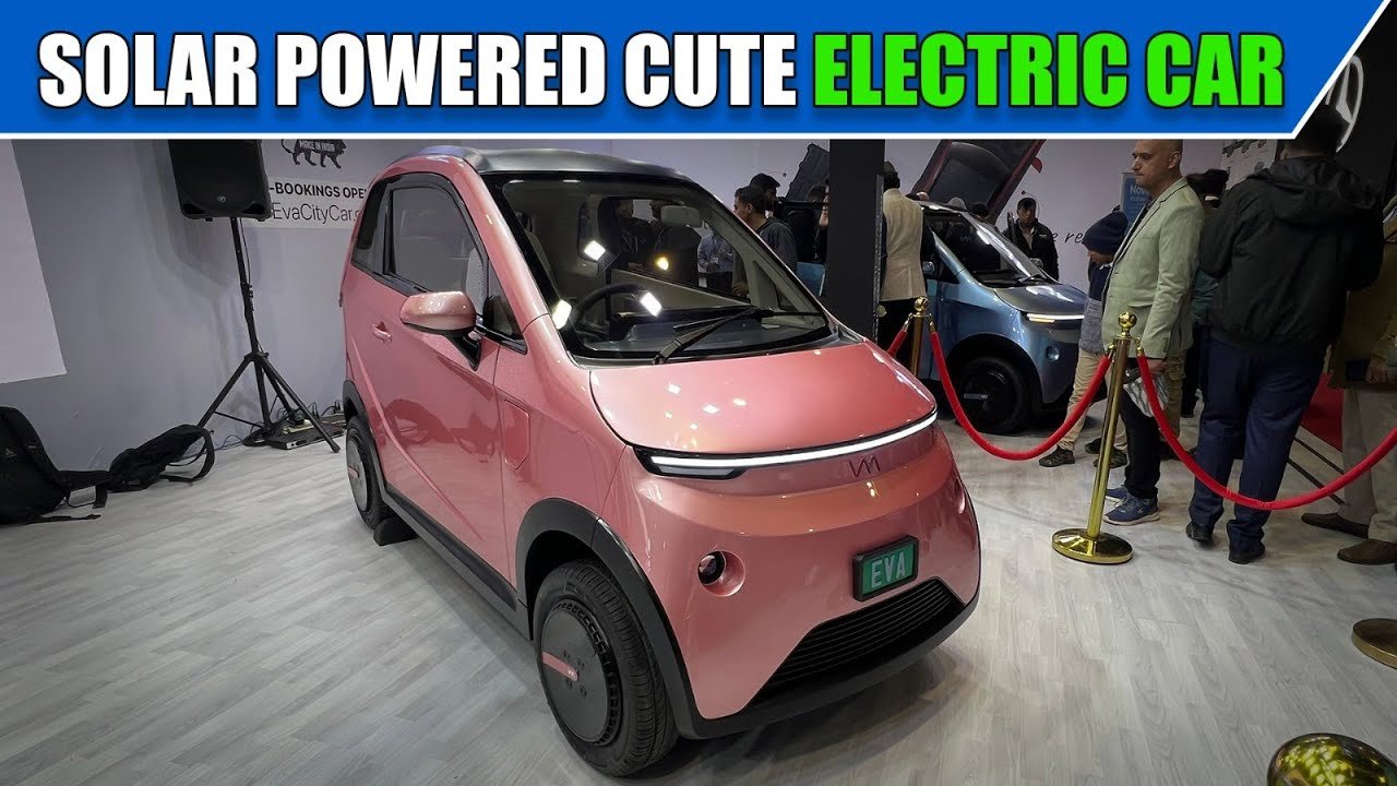 Solar Powered Electric Car – Vayve Eva Is Very Slim! @MotorBeam
