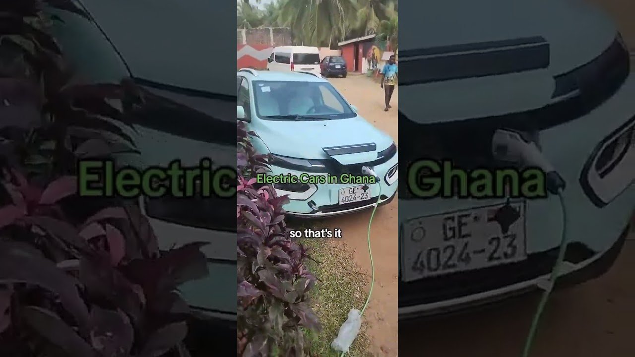Ghana has electric cars for sale! #ghanatravel #ghanacars #ghanaguide