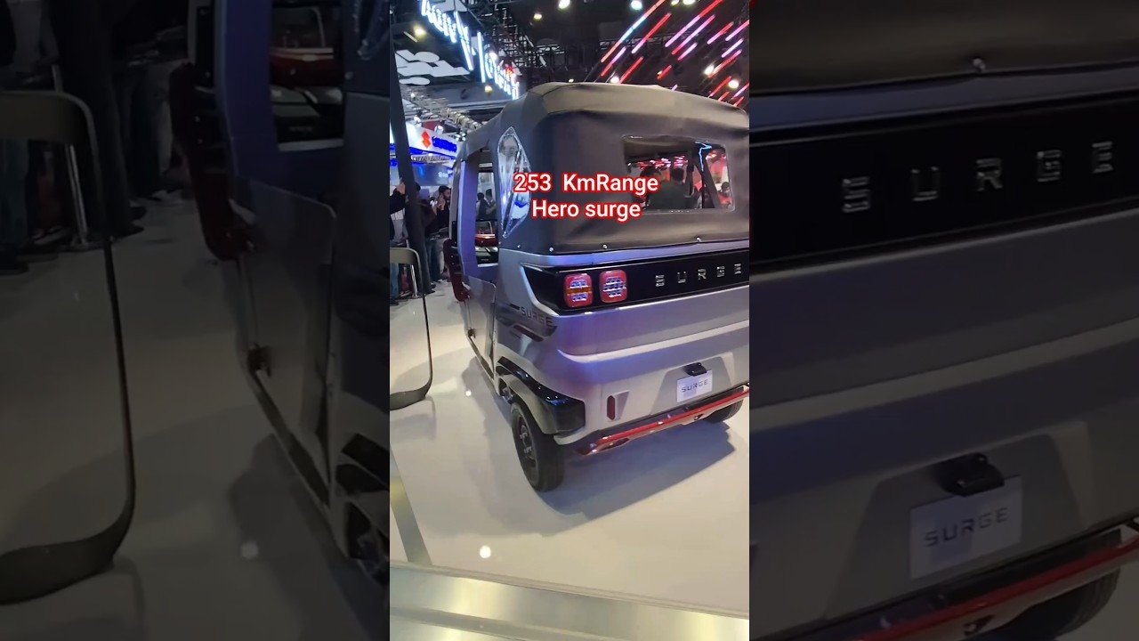 hero surge electric auto rickshaw ( 253 km range)