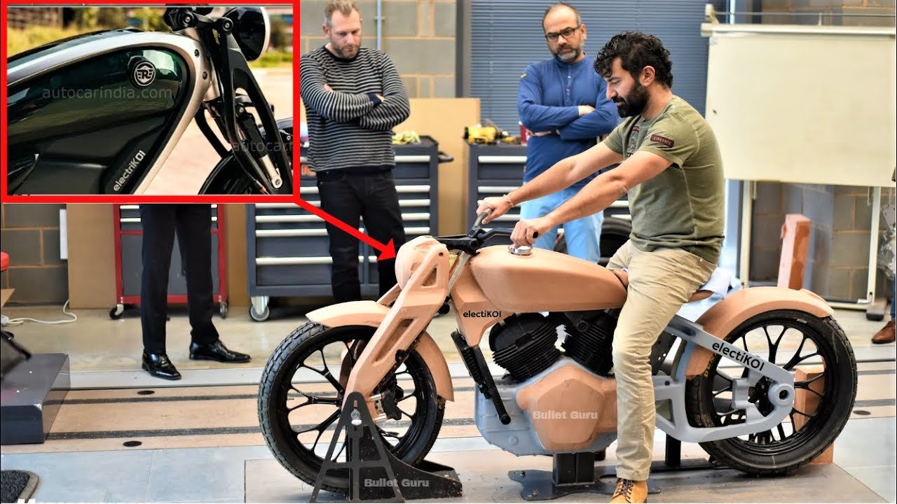 First picture of Royal Enfield Electric Bike “ElectriK01” | Royal Enfield EV Concept