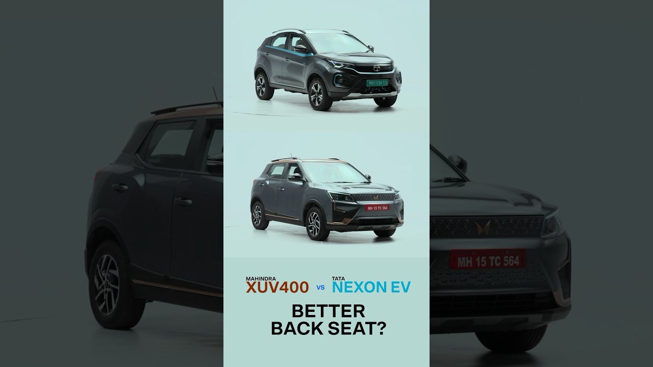 Tata Nexon EV or Mahindra XUV400: Which Has The Better Back Seat?