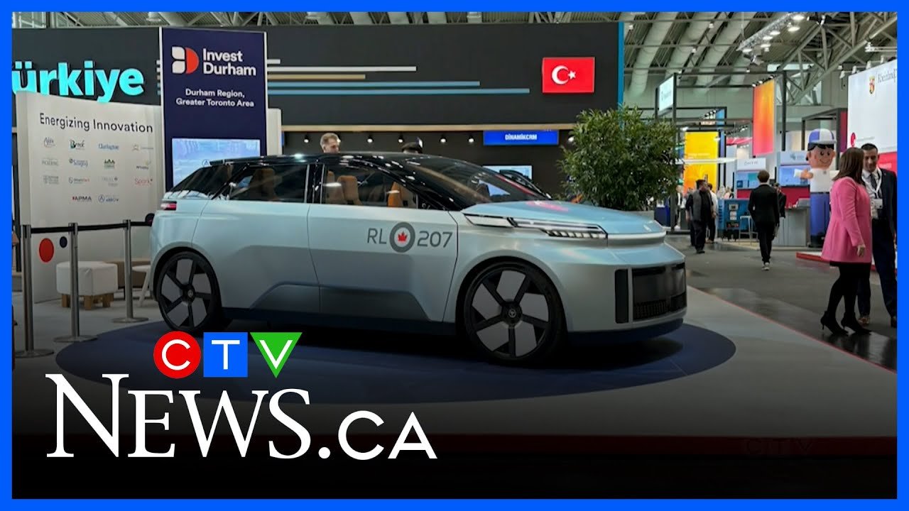 Meet the nearly all-Canadian made zero-emission electric car assembled by Ontario Tech students