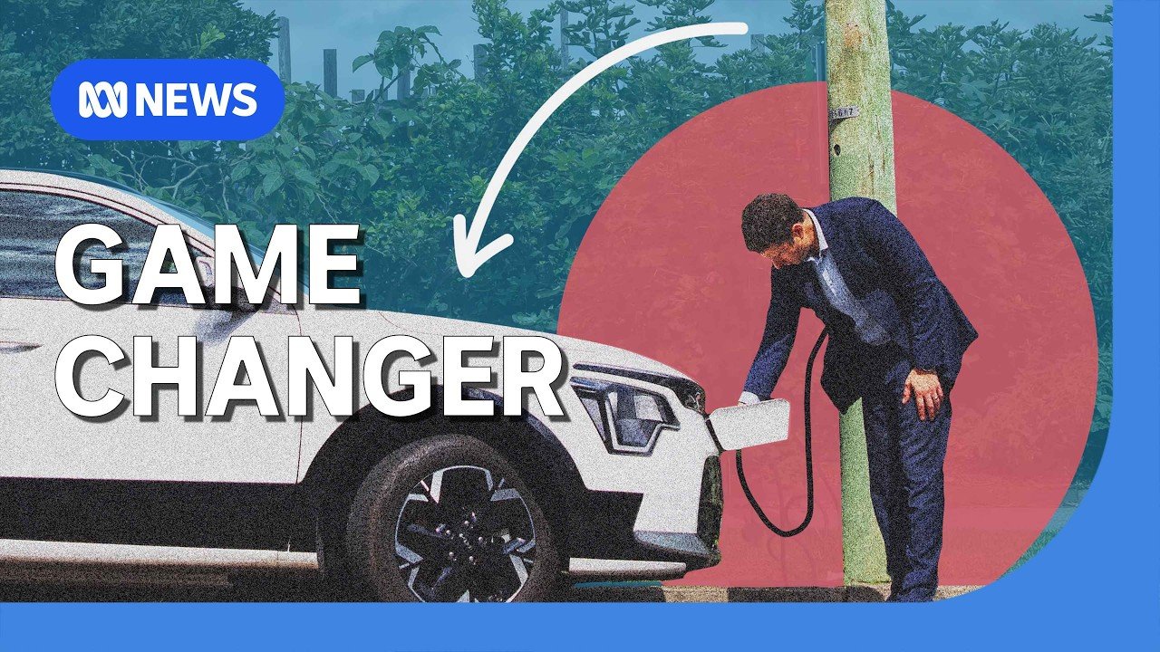 Is power pole charging the future of EVs? | ABC NEWS