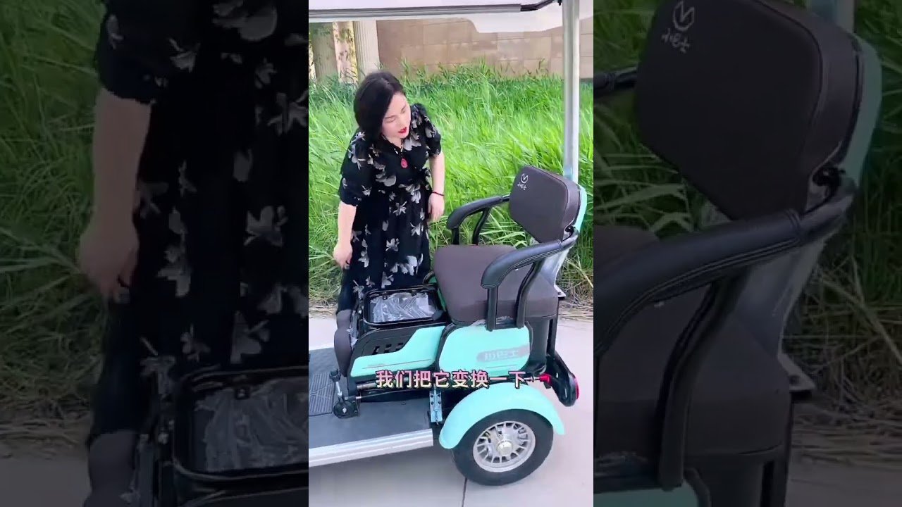 Electric car that takes children from to school#Elderly mobility scooter minibus electric car E40