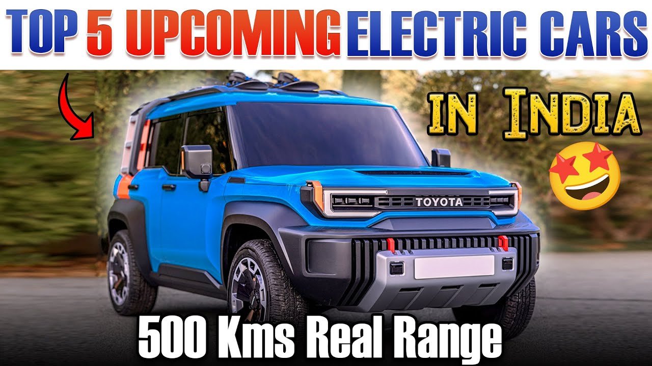 TOP 5 Upcoming ELECTRIC CARS 2025 | Mid Range Electric Cars | Electric Vehicles India