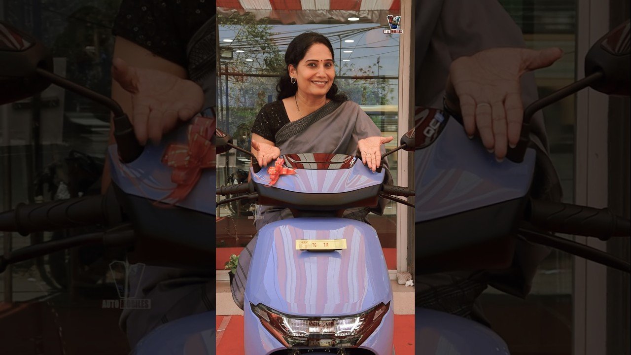 Honda Activa EV | EV Scooty | Honda Activa Electric | Telugu Scooty Review | V automobiles