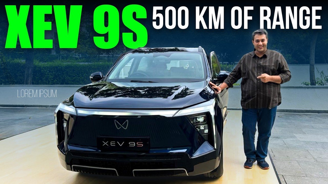 Mahindra XEV 9S EXCLUSIVE WALKAROUND: India’s First 7-Seater Electric SUV